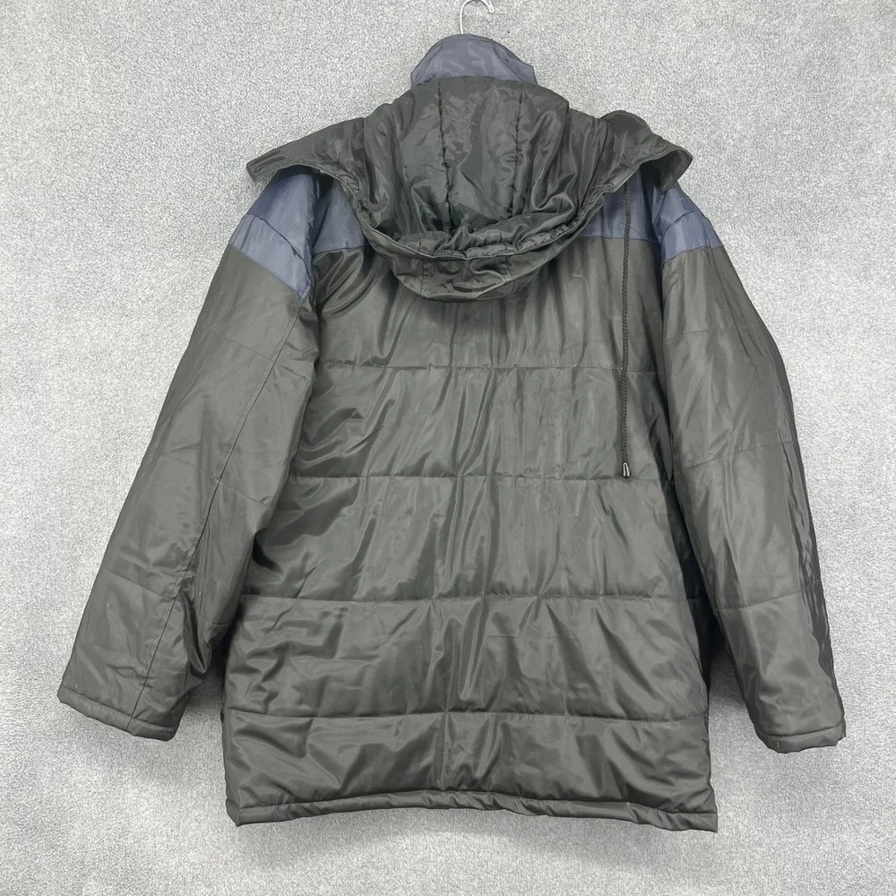 Vintage Jon Lauren Apparel Parka Jacket Mens XL Puffer Hooded Winter Coat XL